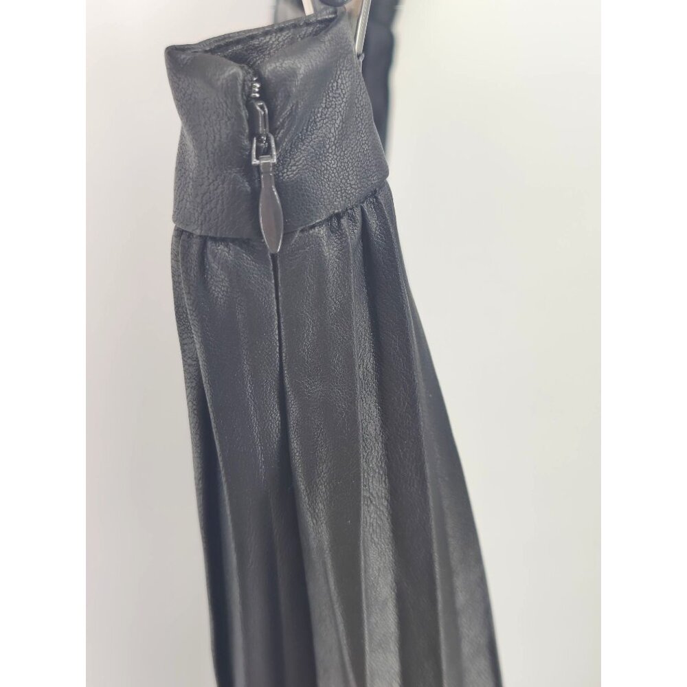 New Banana Republic Long Faux Leather Skirt Size S - Picture 4 of 9